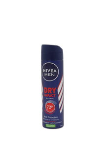 اسپری ضد تعریق مردانه نیوآ مدل Dry Impact حجم 150 میلیلیتر