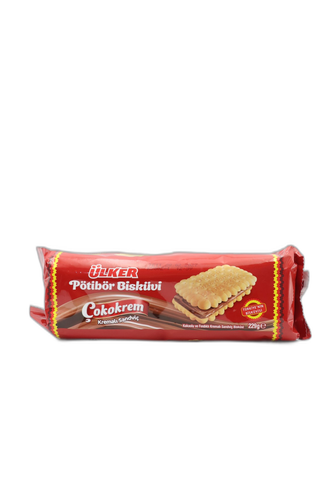 بیسکویت پتی بور کرمدار شکلاتی Ülker Potibör Bisküvi Çokokrem